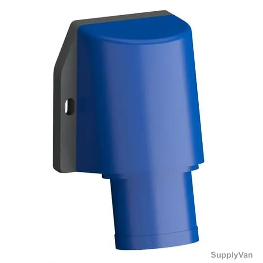 Abb Wall Mounted Inlet, 216BBS6, 200-250V, IP44, 16A, Blue