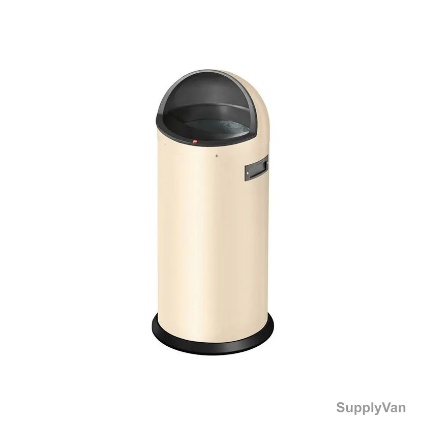 Hailo Waste Bin, HLO-0850-199, Kickvisier XL, 36 Litres, Vanilla