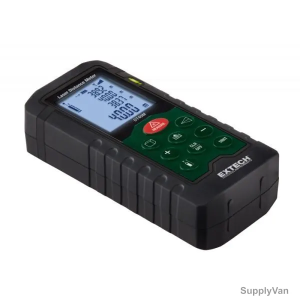 Extech Laser Distance Meter, DT40M, 40 Mtrs