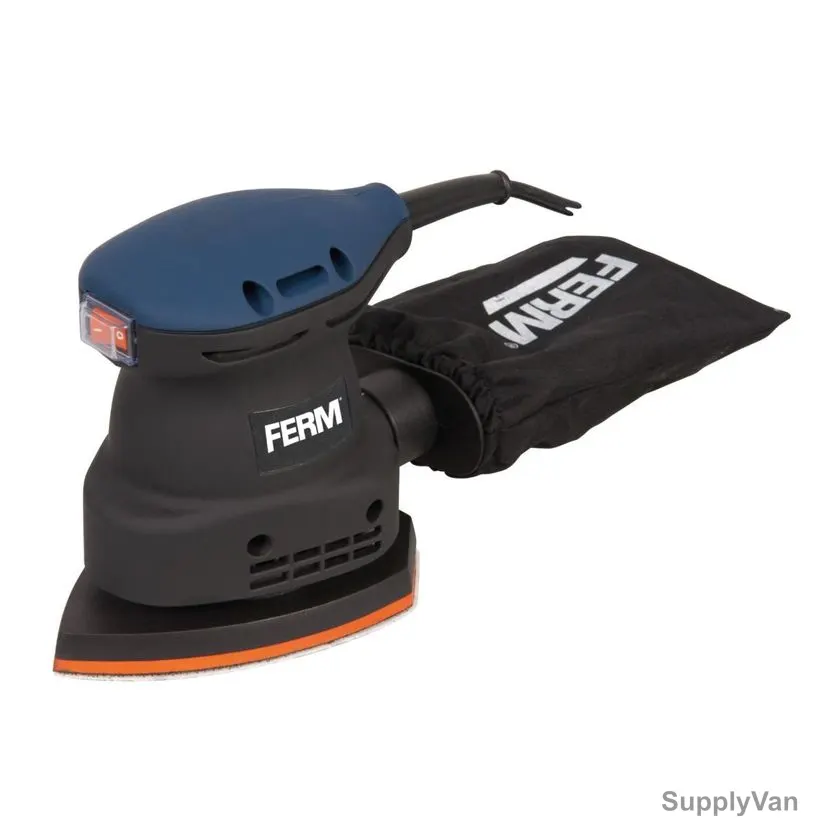 Ferm Detail Sander With 10 Pcs Sanding Paper, PSM1013, 220W — image 1