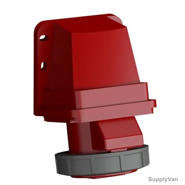 ABB Pin and Sleeve Connector, 316BRS6W, 4 Pole, 16A, Red