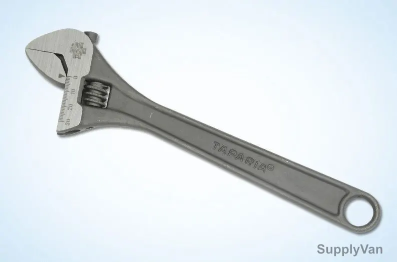 Taparia Adjustable Spanner, 1174-15, 43MM Jaw Capacity, 380MM Length
