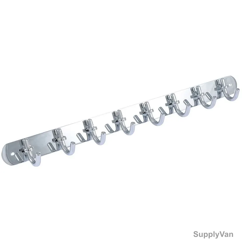 Argent Crystal Robe Hook, 23318, Silver Colour, Steel — image 1