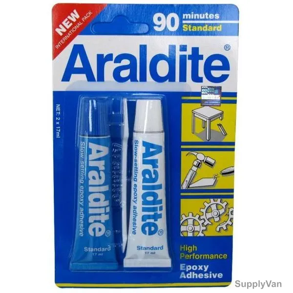 Araldite Epoxy Adhesive, SH-ARDTB-172, 17 ML, 2 Pcs/Pack