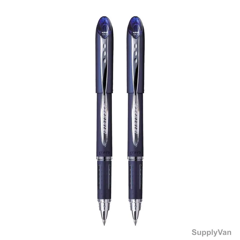 Uni-Ball Ball Point Pen, SX217-BE, Jetstream, 0.7MM Tip, Blue, 12 Pcs/Pack