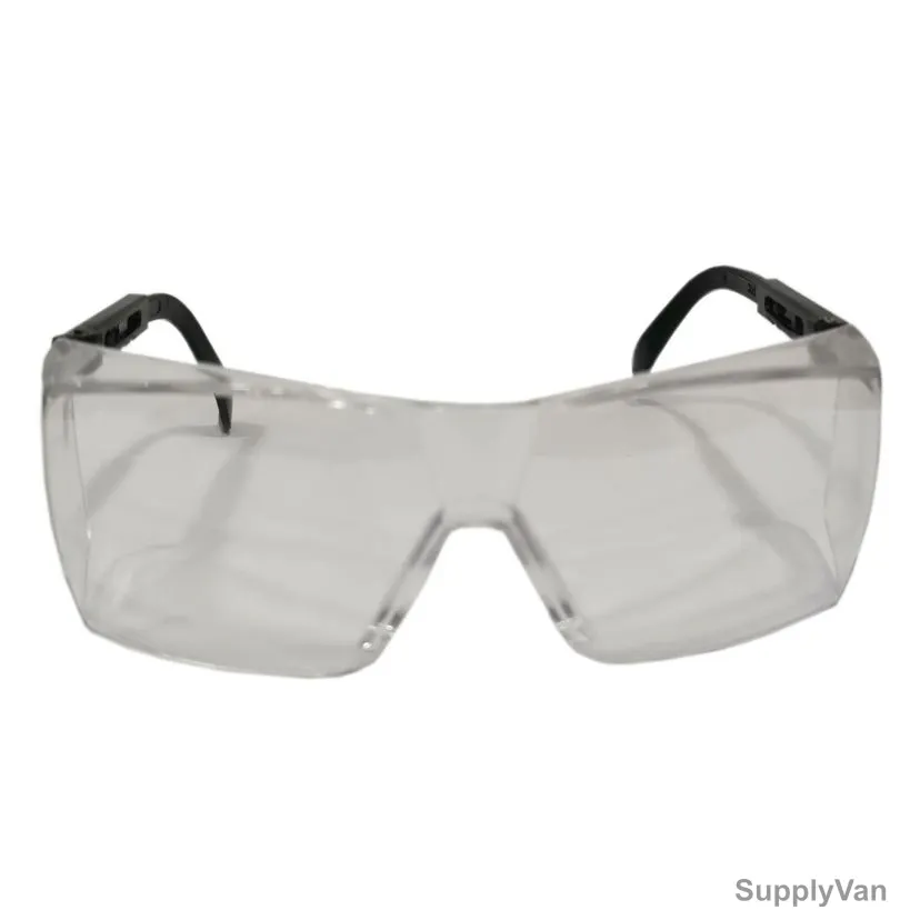 Workman Industrial Safety Goggles, Wk-SG-3003-C, Guan, Polycarbonate, Clear — image 1