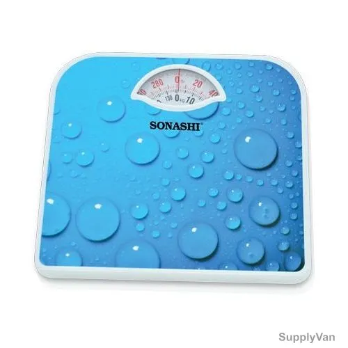 Sonashi Manual Bathoom Scale, SSC-2212, 130 KG, Blue — image 1