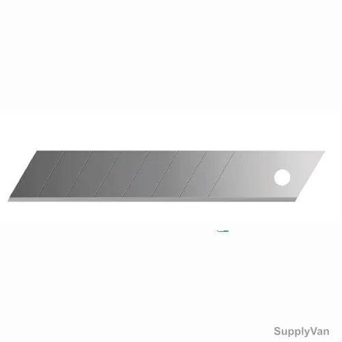 Snap Off Cutter Blade, Stainless Steel, 25MM Length, 10 Pcs/Pack