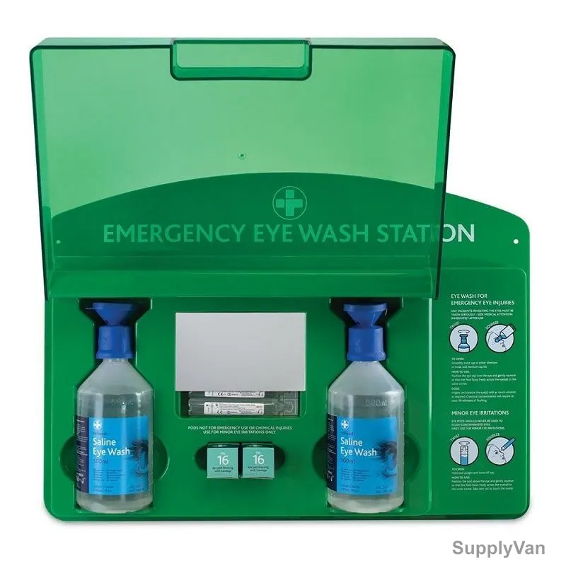 Reliance Medical Emergency Eye Wash Station, EW-919-F17899, 10 Pcs/Kit — image 1