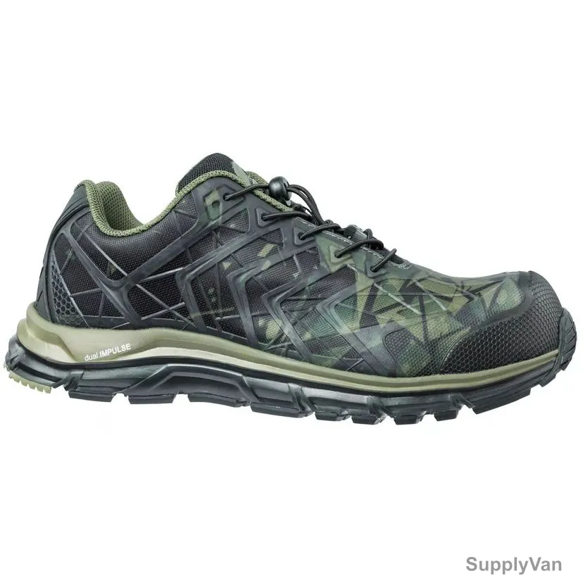 Albatros Energy Impulse Low Ankle Safety Shoes, 646650, S1P-ESD-HRO-SRA, Size40, Olive — image 1