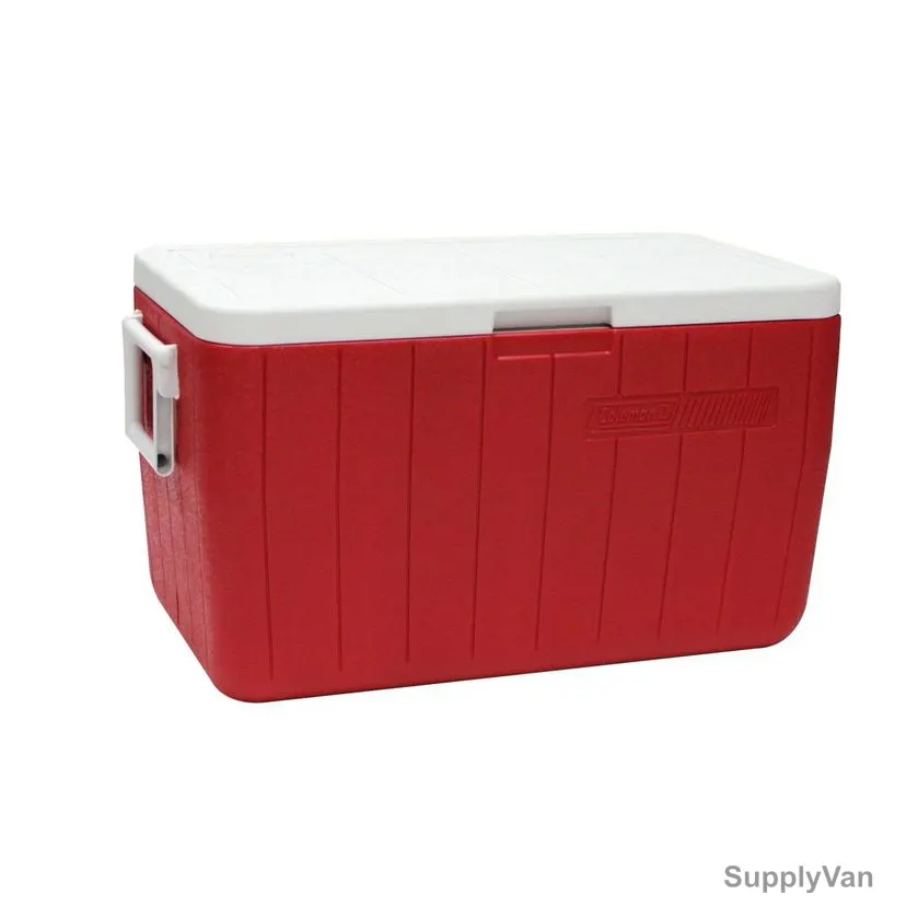 Coleman Personal Bucket Cooler, 3000000154, 48 Qt, Red — image 1
