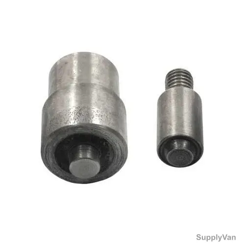 Eyelet Punch Die Tool Set, Metal, 6MM, 2 Pcs/Set