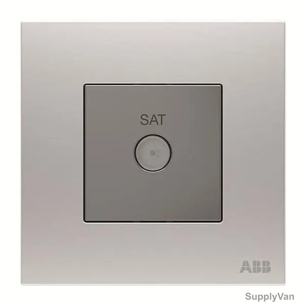 ABB Sat Socket, AM30344-ST, Millenium, Gang