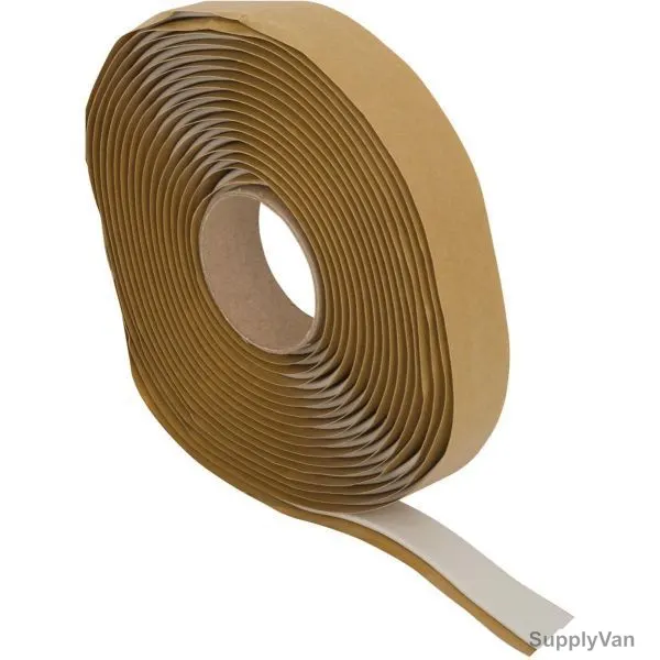 Uhcom Gasket Tape, 25 ft, Beige